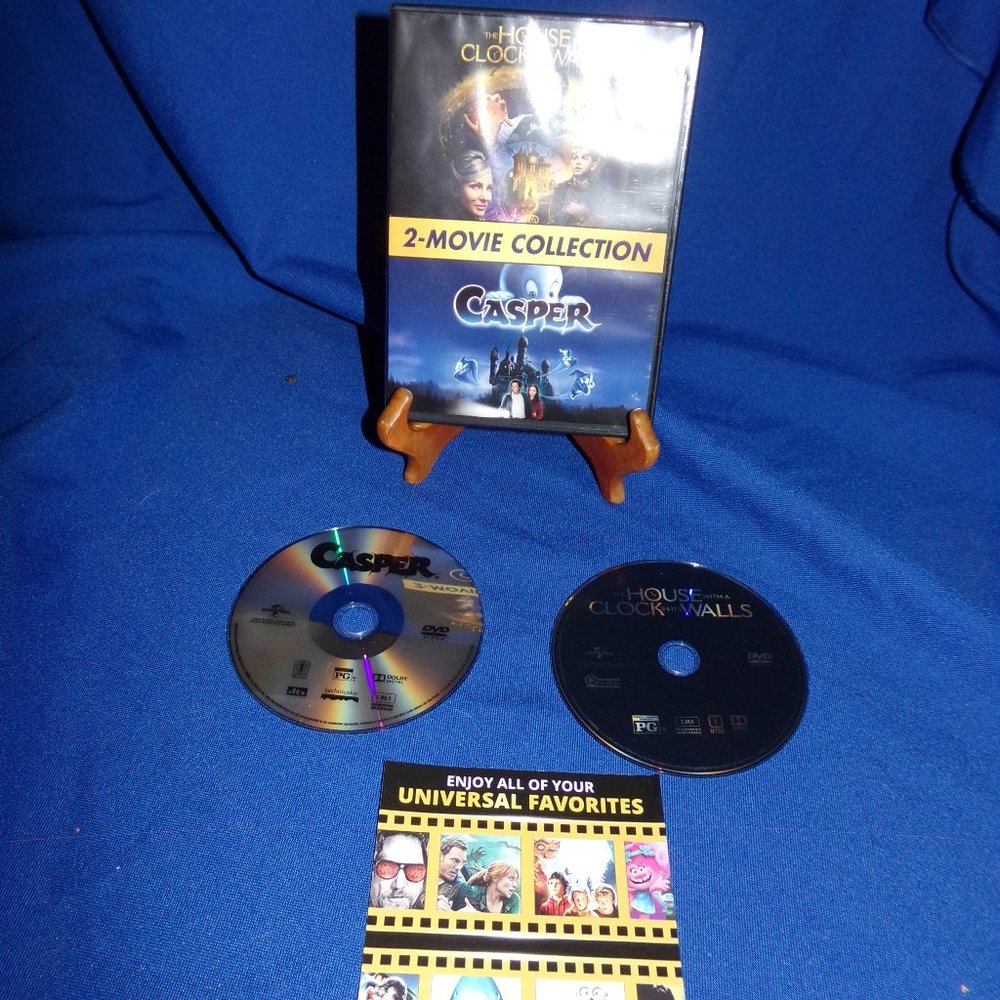 The House With a Clock in Its Walls / Casper (DVD) - Only watched once. 2-for-1